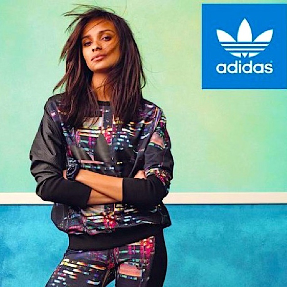 ADIDAS original Tokyo City Print Sweatshirt XS